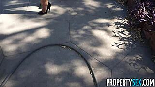 Desperate Real Estate Agent Fucks On Camera To Sell House.