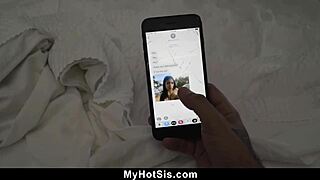 Horny Stepsister Seduces Stepbrother In Intense Cowgirl Roleplay