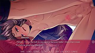 In Trap Genesis, the shemale Hinowa engages in anal sex and assfucking, leading to a creampie scene.