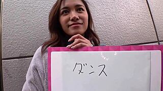 Part 1 - Half-Gal Dancer Seduces with Moves and Wild Sex on Sofa and Stairs