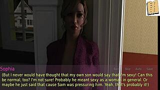 Descriptive A Wife and Stepmother 24 in Homemade Scene