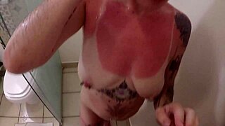 Ela Enjoys Older Guys In Bathroom With Amateurs Latinos