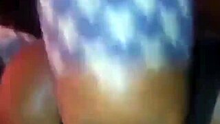 Ebony Bbw Texts Boyfriend Before Gagging On Huge Cumshot Blowjob