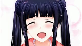Hentai Majikoi S Kokoro Blowjob Scene Outdoor