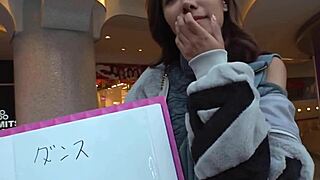 Part 1 - Half-Gal Dancer Seduces with Moves and Wild Sex on Sofa and Stairs