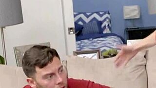 Valentine's day celebration turns into fun threesome with brandi love and kiara cole