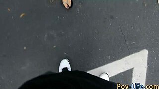 Teens big tits jizzed in pov hardcore