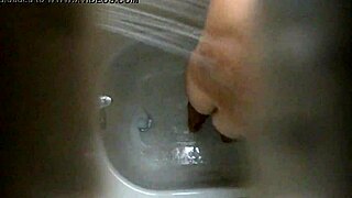 spied on her in the shower, caught every detail.