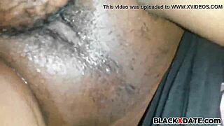 Passionate Black Couple Records Homemade Sex Tape with Intense Fucking and Pussy Play