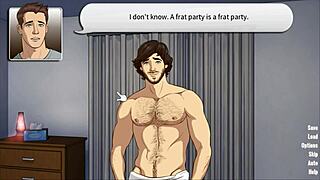 kissing two hot hunks and jacking off to memories