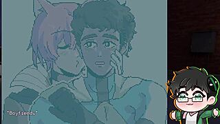 russian twink roommates play yaoi game in dorm