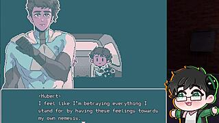 russian twink roommates play yaoi game in dorm