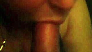 wife sucks my cock during wwe match