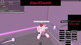 orgasm in roblox? tits and blowjob action