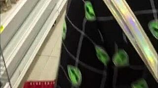 Milly Lascy Walking with Vibrator in Shopping Mall!