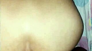 Wet Tight Pussy Filled With Cum In Doggy