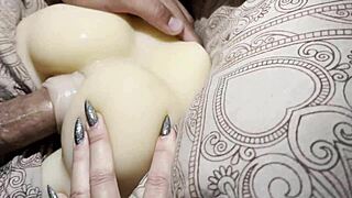 I Fuck A Sex Doll In Anal In Front Of My Wife