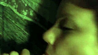 Is that sexy southern slut sucking cock for her cuckold husband?