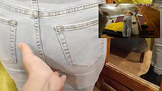 Colombian MILF Groped For Money In Voyeur Fetish