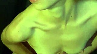 cumshot from my bf on petite blonde slut