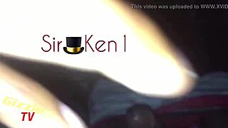 Brunette young slut gives blowjob and gets fucked interracial!