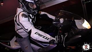 Latina gets blowjob in public group sex