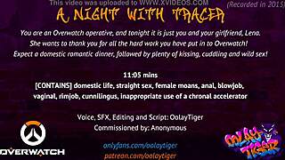 night with tracer erotic play
