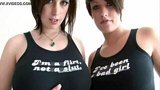 Gorgeous amateur women in action.