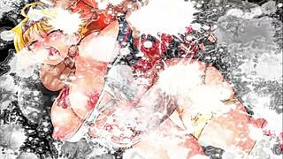 Detailed scenes from Kamikaze Ouka 2 anime gallery.