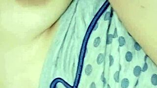 Hot Latina Stepmom's Big Tits Bounce on My Hard Cock. She Rebounds Wildly in Homemade Fuck.