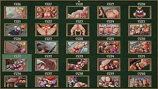 Detailed scenes from Kamikaze Ouka 2 anime gallery.