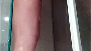 She returns from gym, enjoys shower, films it all for you part 1