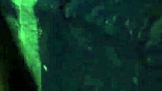 Teen Masturbates With Mirror Dildo Then Rough Doggy Outdoor