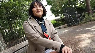 Horny Bride Cums During Wedding Night Doggystyle!