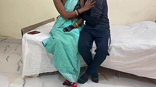 beautiful sexy horny brunette amateur girl rides big cock in bedroom