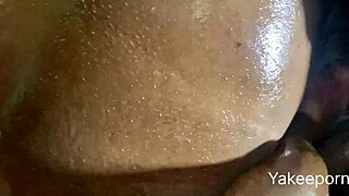 Fucking big black cock into ass with moaning and monster cock action