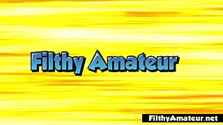 two milf with big boobs come many times