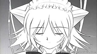 动漫女仆被BDSM假阳具猛干狂野场景。硬核动作展开！