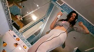 I Feel So Sexy Posing in the Bathroom