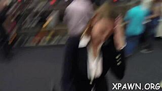 Oh Wow, Rough Sex In The Shop With Blowjobs And Doggystyle! 😍