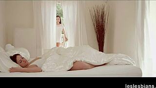 Beautiful erotic girlfriends share intimate lesbian moments in steamy encounter