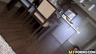 fucking my latina girlfriend with glasses