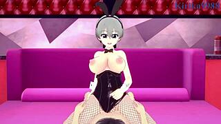 Hana Uzaki Feels Intense Pleasure in Bunny Girl Sex with Yanagi Uzaki