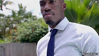 Kali Roses Admires Big Black Cock Before Afternoon Bareback Romp