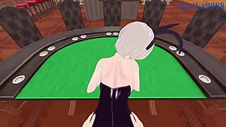 Hana Uzaki Feels Intense Pleasure in Bunny Girl Sex with Yanagi Uzaki