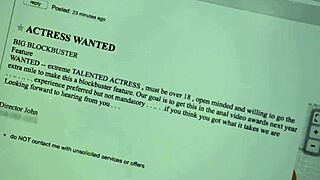 actress discovers herself in an intimate film