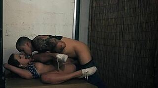 Private XXX video left behind at a party in a building in a mess.