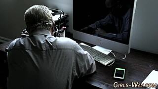 Babe in lingerie tastes pussy with fingering in stockings threesome