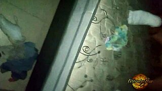 old cuckold watches creampie inside his married wife