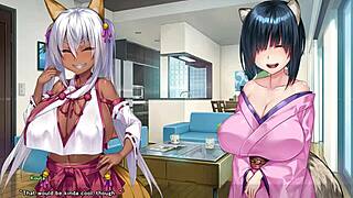 Kinky kitsune meets tantalizing tanuki